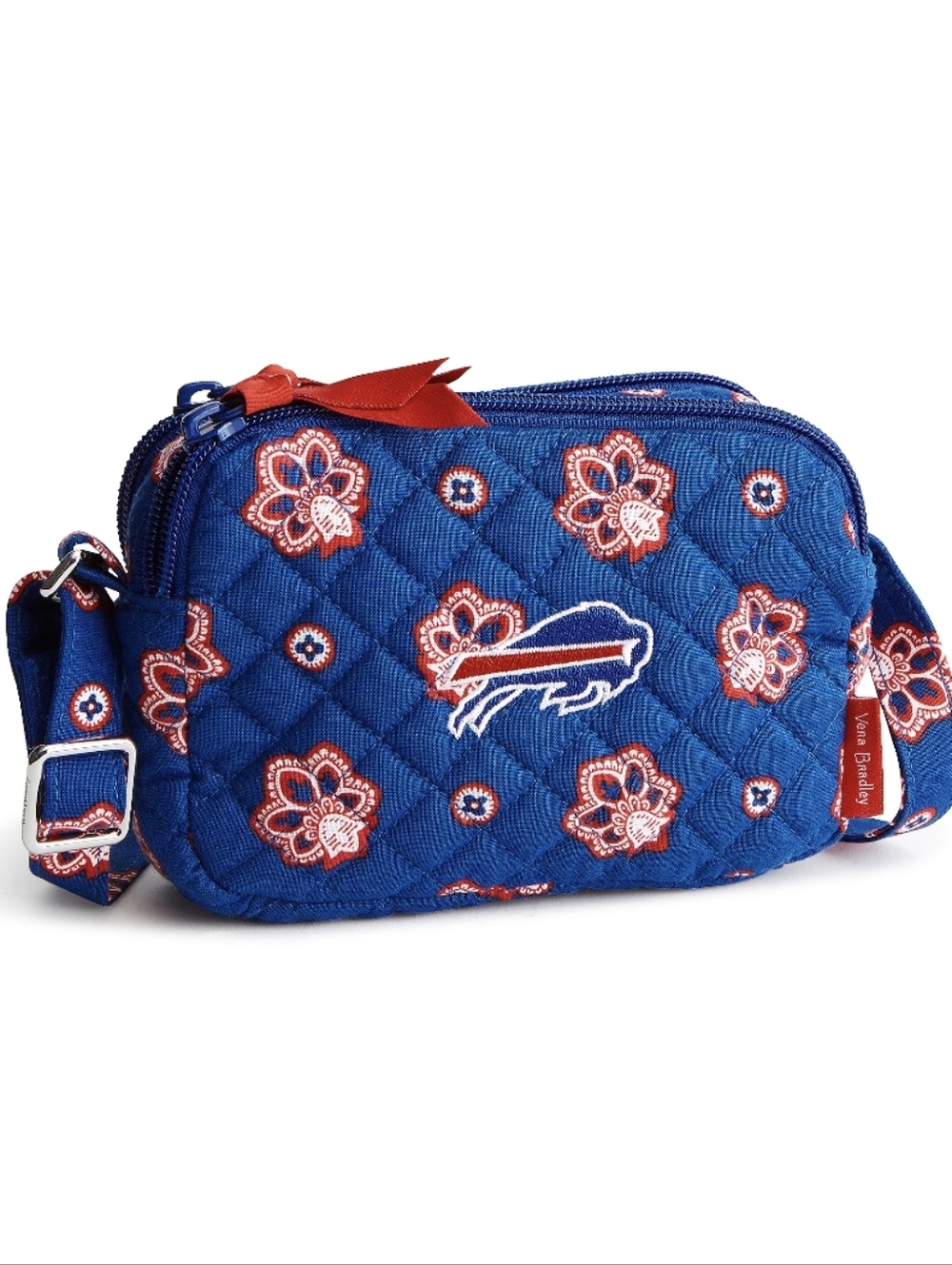 Vera Bradley Buffalo Bills  Quilted Crossbody Stadium Bag